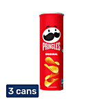 Pringles Original Potato Crisps - Classic Salted Flavour 3x107 g Multipack