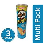 Pringles Potato Crisps - Spanish Style Jalapeno Cheese Flavour 3x110 g Multipack
