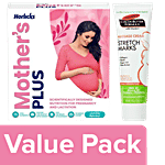 bb Combo Horlicks Mother's Drink - Vanilla 200G + Palmers Cream For Stretch Marks 125G Combo 2 Items