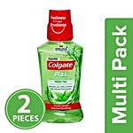 Colgate Mouthwash - Plax Fresh Tea, Alcohol Free, Imported 2x250 ml Multipack
