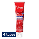 Colgate Toothpaste - Maxfresh Spicy Red, Gel 4x150 g Multipack