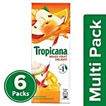 Tropicana Fruit Juice - Delight, Mixed Fruit 6x200 ml Multipack