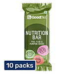 bb Gooddiet Nutrition Energy Bar - Fig, Flax & Pumpkin Seeds 10x40 g (Multipack)