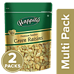 Happilo Premium Seedless Green Raisins 2x250 g Multipack