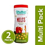 Timios Snacks - Melts, Apple & Cinnamon, 9+ Months, Natural & Healthy 2x50 g Multipack