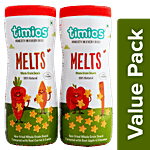 Timios Natural & Healthy Snacks - Carrot & Cumin+Apple & Cinnamon (9+ Months 50G) Combo 2 Items