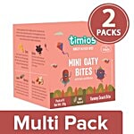 Timios Mini Oaty Bites - Nuts & Berries, 18+ months 2x120 g Multipack