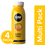 Raw Pressery Cold Extracted Juice - Valencia Orange 4x250 ml Multipack