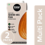 Raw Pressery Almond Milk - Unsweetened 2x1 L Multipack