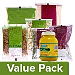 bb Combo Pongal - Sonamasoori New rice+Jaggery+Ghee+Cashew+Kishmish+Moongdal+Cardamom Combo 7 Items