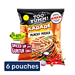 Too Yumm! Karare Munchy Masala - Flavoured Baked Crisps 6x70 g (Multipack)