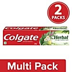 Colgate Toothpaste - Herbal, Natural 2*200 g Multipack