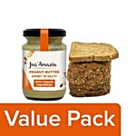 bb Combo Jus Amazin Peanut Butter - Sweet n Salty 125G + Fresho Multigrain Bread 200G Combo 2 Items