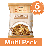 GoodDiet Quinoa Muesli - With Nuts & Seeds 6x30 g Multipack