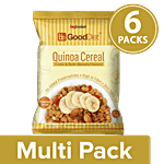 GoodDiet Quinoa Cereal - With Fruits & Nuts, Banana Flavour 6x30 g Multipack
