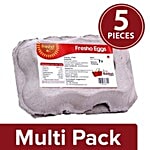 Fresho Eggs - Regular 5x6 pcs Multipack