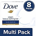 Dove Cream Beauty Bathing Bar Soap 8x75 g Multipack
