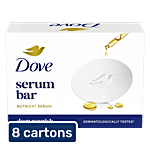 Dove Nutrient Serum Soap Bar 8x100 g (Multipack)