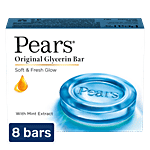 Pears Soft & Fresh Soap Bar 8x75 g Multipack
