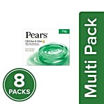 Pears Oil Clear & Glow Soap Bar 8x75 g Multipack