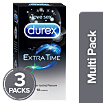 Durex Condoms - Extra Time 3x10's pack Multipack