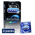 Durex Condoms - Extra Time 3x10's pack Multipack
