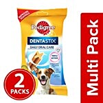 Pedigree Dog Food - Oral Care Dog Treat, Dentastix, for Adult Small Breed, 5-10 kg Dogs 2x110 g Multipack
