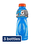 Gatorade Sports Drink - Blue Bolt Flavour 3x500 ml (Multipack)