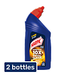 Harpic Disinfectant Toilet Cleaner Liquid - Lemon, Removes Dirt & Stains 2x500 ml Multipack