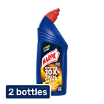 Harpic Disinfectant Toilet Cleaner Liquid - Lemon, Removes Dirt & Stains 1x2 L Multipack