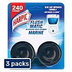 Harpic Flushmatic In-Cistern Toilet Cleaner Block - Marine 100 g (Pack of 3)
