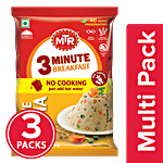 MTR 3 Minute Breakfast Vegetable Upma 3 x 60 g Multipack