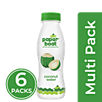 Paper Boat Coconut Water - Refreshing Flavour, Vital Electrolytes 6x200 ml Multipack