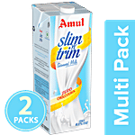 Amul Slim 'n' Trim Skimmed Milk 2x1 L Multipack