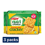 Britannia Nutri Choice Sugar Free Cracker Biscuits 3x60 g (Multipack)