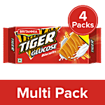 Britannia Tiger Biscuits - Glucose 4x124 g Multipack
