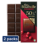 Cadbury Bournville Cranberry 50% Dark Chocolate Bar 2x78 g (Multipack)