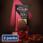 Cadbury Bournville Cranberry 50% Dark Chocolate Bar 2x78 g (Multipack)