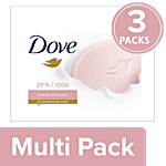 Dove Pink/Rosa Beauty Bathing Bar 3x(3x100 g) Multipack