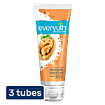 Everyuth Naturals Exfoliating Walnut Scrub 300 g (3x100 gm) Multipack