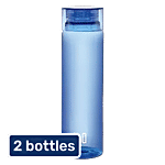 Cello H2O Unbreakable Water Bottle - Blue 2x1 L Multipack