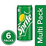 Sprite Soft Drink - Lime Flavoured 6x300 ml Multipack