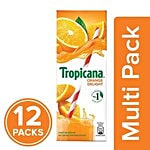 Tropicana Fruit Juice - Delight, Orange 12x200 ml Multipack