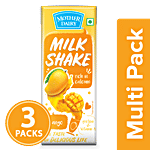 mother dairy Milk Shake - Mango 3x200 ml Carton Multipack