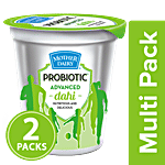 Mother Dairy Probiotic Dahi - B-Activ (Helps Digestion) 2x400 g Multipack