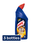 Harpic Disinfectant Toilet Cleaner Liquid - Lemon, Removes Dirt & Stains 1x3 L Multipack