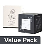 Carmesi Sanitary Pads- All Natural 10pcs 5 XL+5 Regular + All Natural Panty Liners 20pcs Combo 2 Items