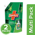 Savlon Savlon Hand Wash - Herbal Sensitive 2x675 ml Multipack