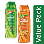 Fiama FIAMA Shower Gel Lemongrass Jojoba 100ml + FIAMA Shower Gel Peach Avocado 100 ml Combo 2 Items