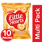 Britannia Little Hearts Classic Crunch Biscuits 10x13 g (Multipack)